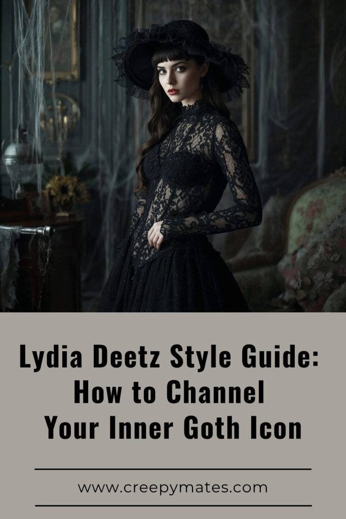 Lydia Deetz Style Guide: How to Channel Your Inner Goth Icon | Creepymates